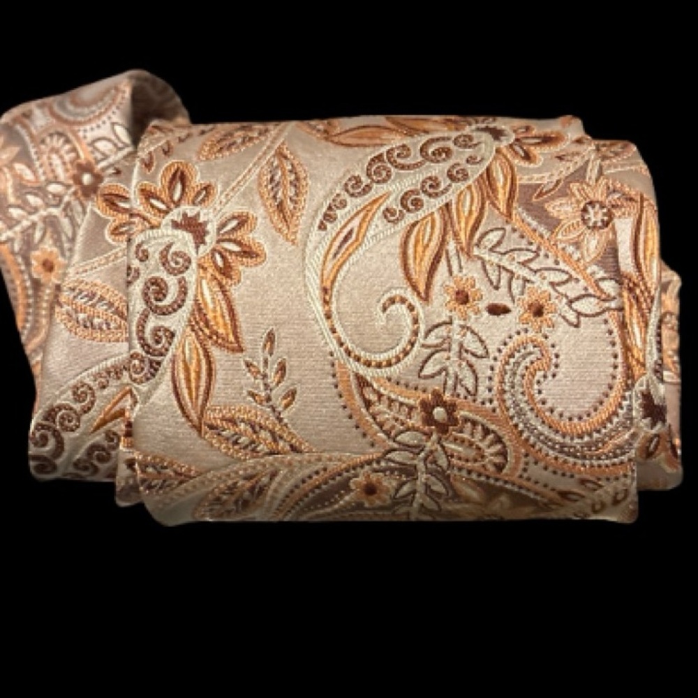 Stefano Conti Paisley Silk Tie